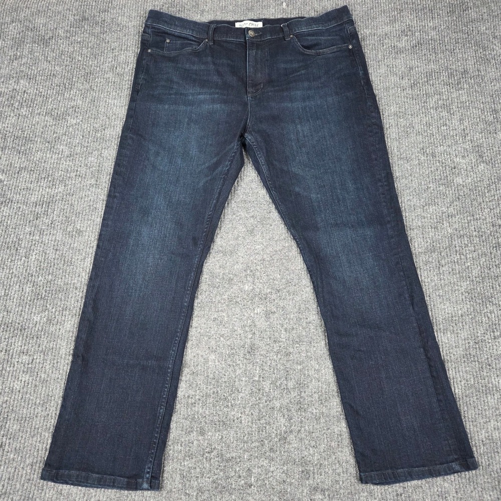 Jos. A. Bank 1905 Slim Fit Jeans Mens 38x30 Dark Wash‎ Blue Stretch Denim 26638